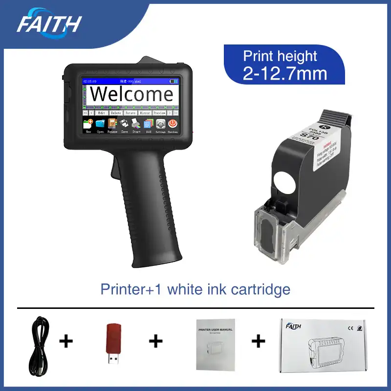 When should a handheld inkjet printer be used?